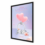 Magnetic Frame Lightbox LED Poster Display Sign
