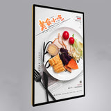 Magnetic LED Light Box Illuminated Frameless Poster