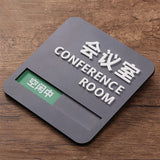 Meeting Room Signage Acrylic Door Sign Nameplate Board