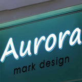 Mini Acrylic Letter LED Illuminated Outdoor Sign