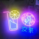 Neon Sign Board Illuminated Exterior LED Signage