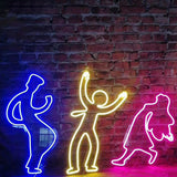 Neon Sign Board Illuminated Exterior LED Signage