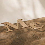 Non-illuminated Letter Stainless Steel Metal Flat Cut Sign