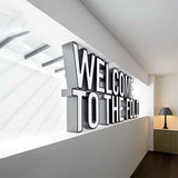 Outdoor Light Up Letter Frontlit Sign