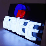 Push Thru Sign Acrylic Channel Letter Company Signboard