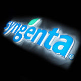 Retail Signage LED Push Through Channel Letter for Building