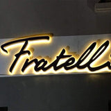 Reverse Channel Letter LED Acrylic Exterior Signage