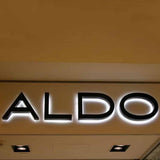 Reverse Channel Letters Exterior Sign