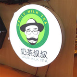 Round Fabric Light Boxes Custom Advertising Signage