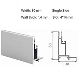 SEG Extruded Aluminum Textile Light Box Material