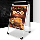 Sidewalk Sign Board Poster Display Stand Signage