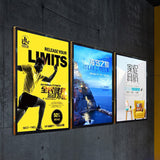 Slim Magnetic Light Box for LED Poster Display