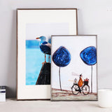 Wall Art Frame Brushed Aluminum Metal Photo Frames